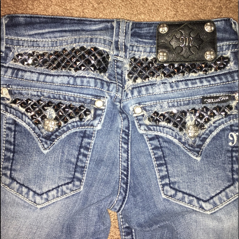 Miss Me Bermuda shorts